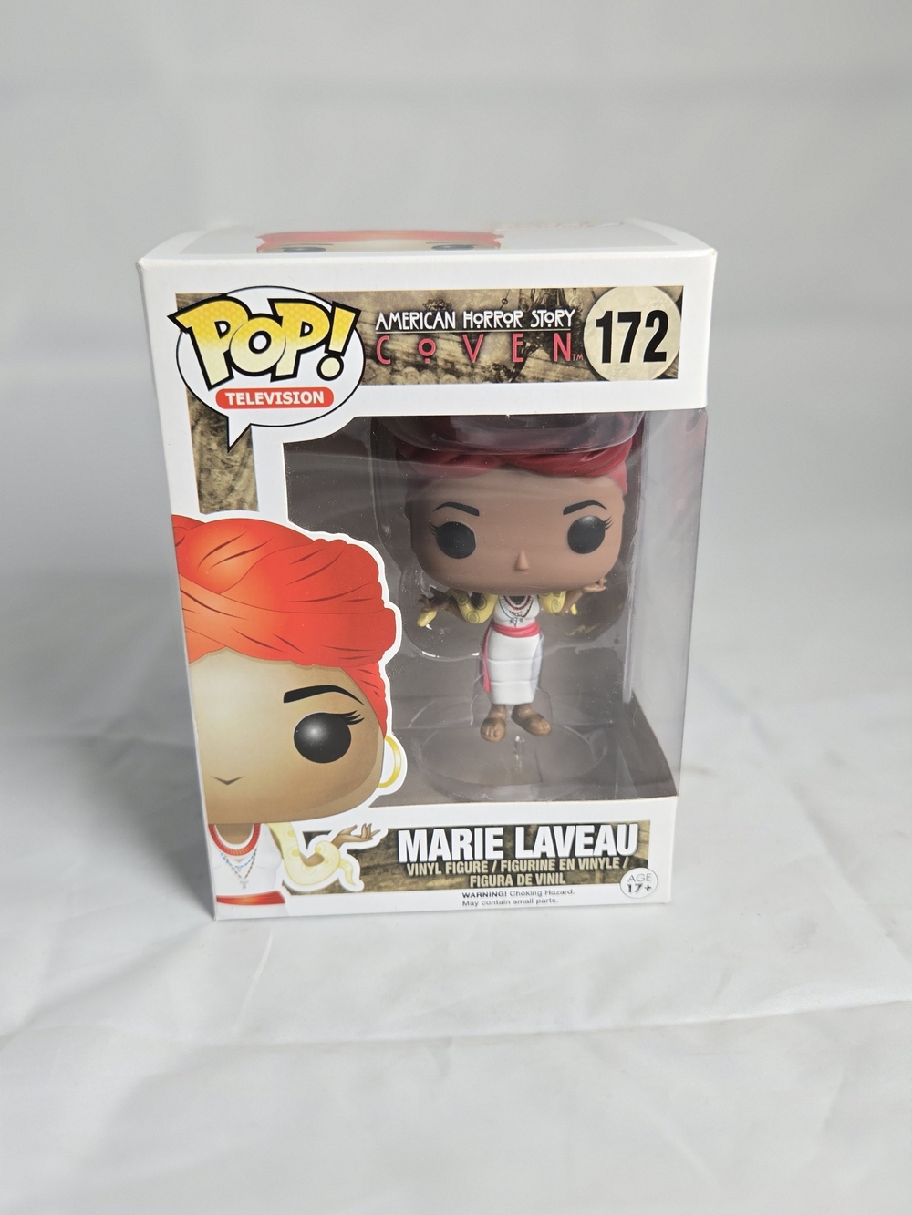 Funko Pop! Marie Laveau Vinyl Figure - Red Hair, White Outfit, Gold Accents